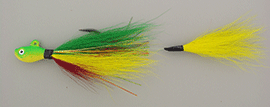 monster peacock bass jig fire tiger