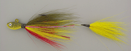 monster peacock bass jig sun perch