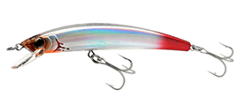 yo-zuri crystal minnow sinking bleeding ghost shad