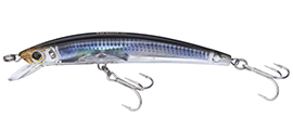 yo-zuri crystal 3D minnow floating real mullet