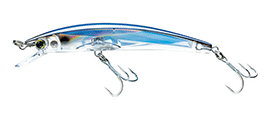 yo-zuri crystal 3D minnow silver blue