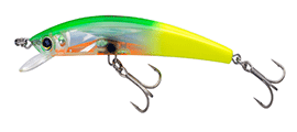 yo-zuri crystal 3D minnow sinking banana peel