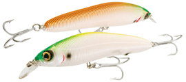 yo-zuri sasimi minnow floating chameleon pearl chartreuse