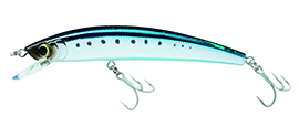 yo-zuri crystal minnow blue back sardine