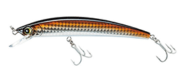 yo-zuri crystal minnow floating holgraphic bronze shiner